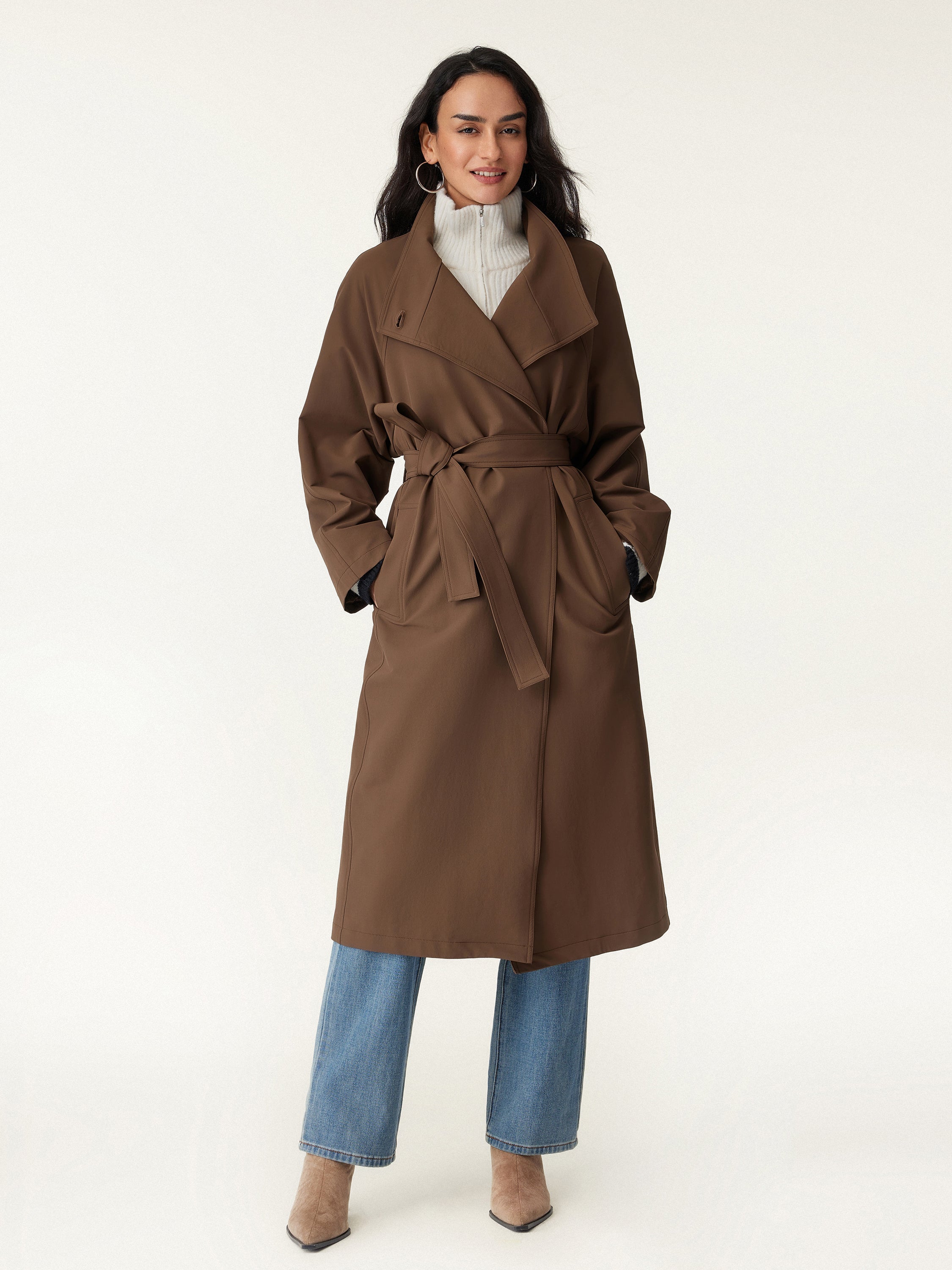 SleekRain Trench Coat
