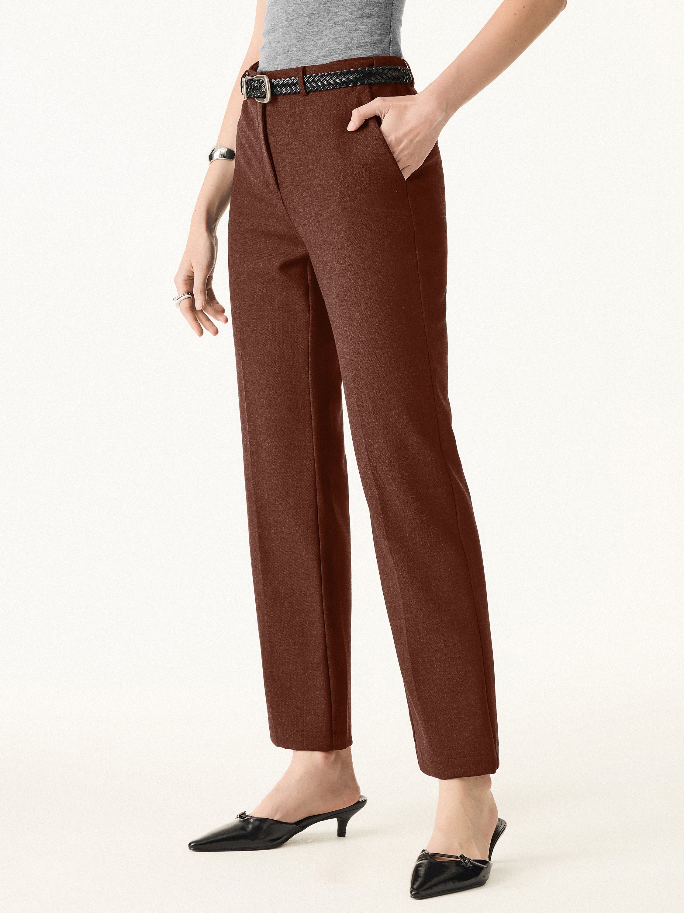 EaseFit Mid Rise Pants