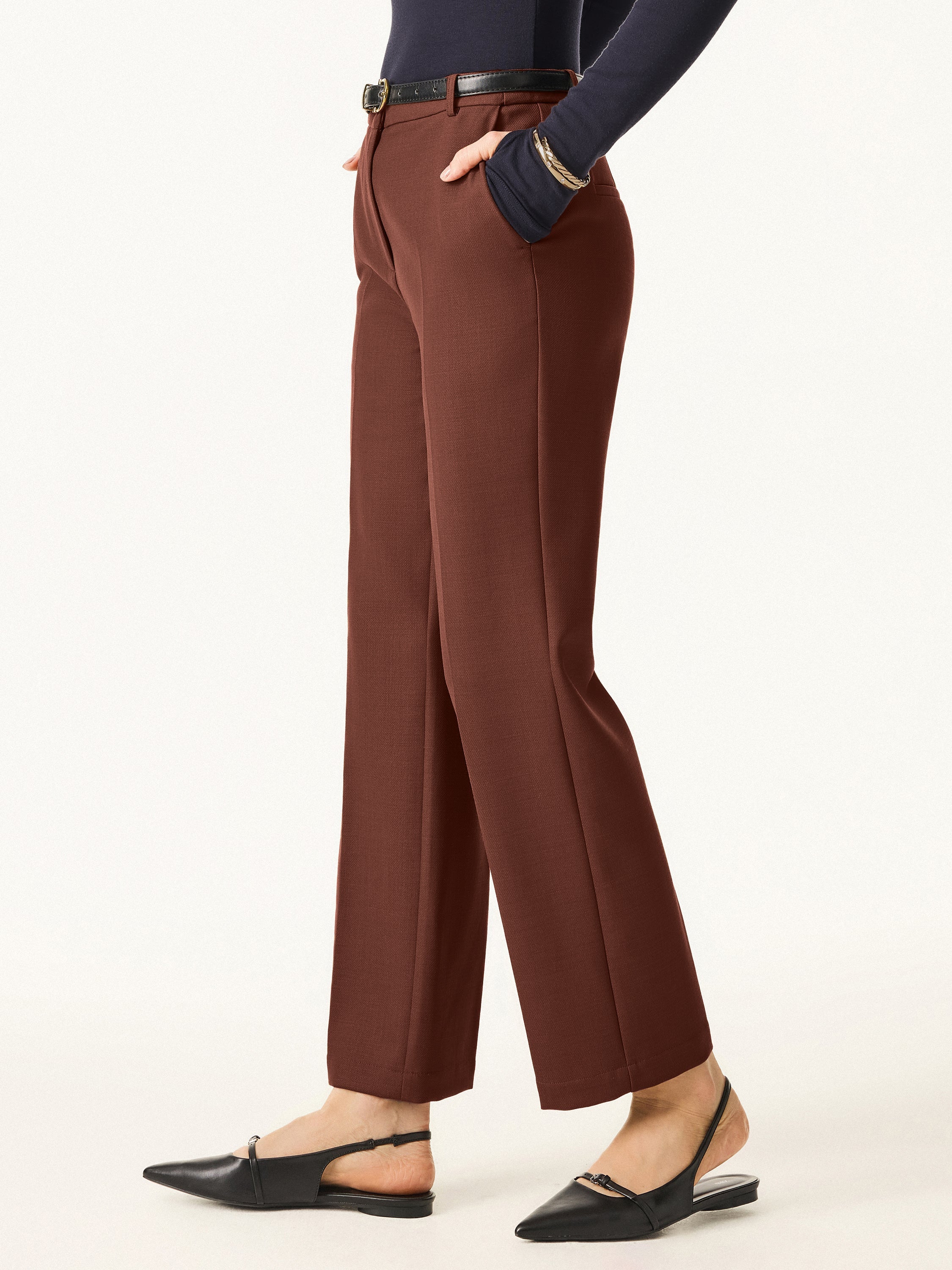 EaseFit Mid Rise Pants