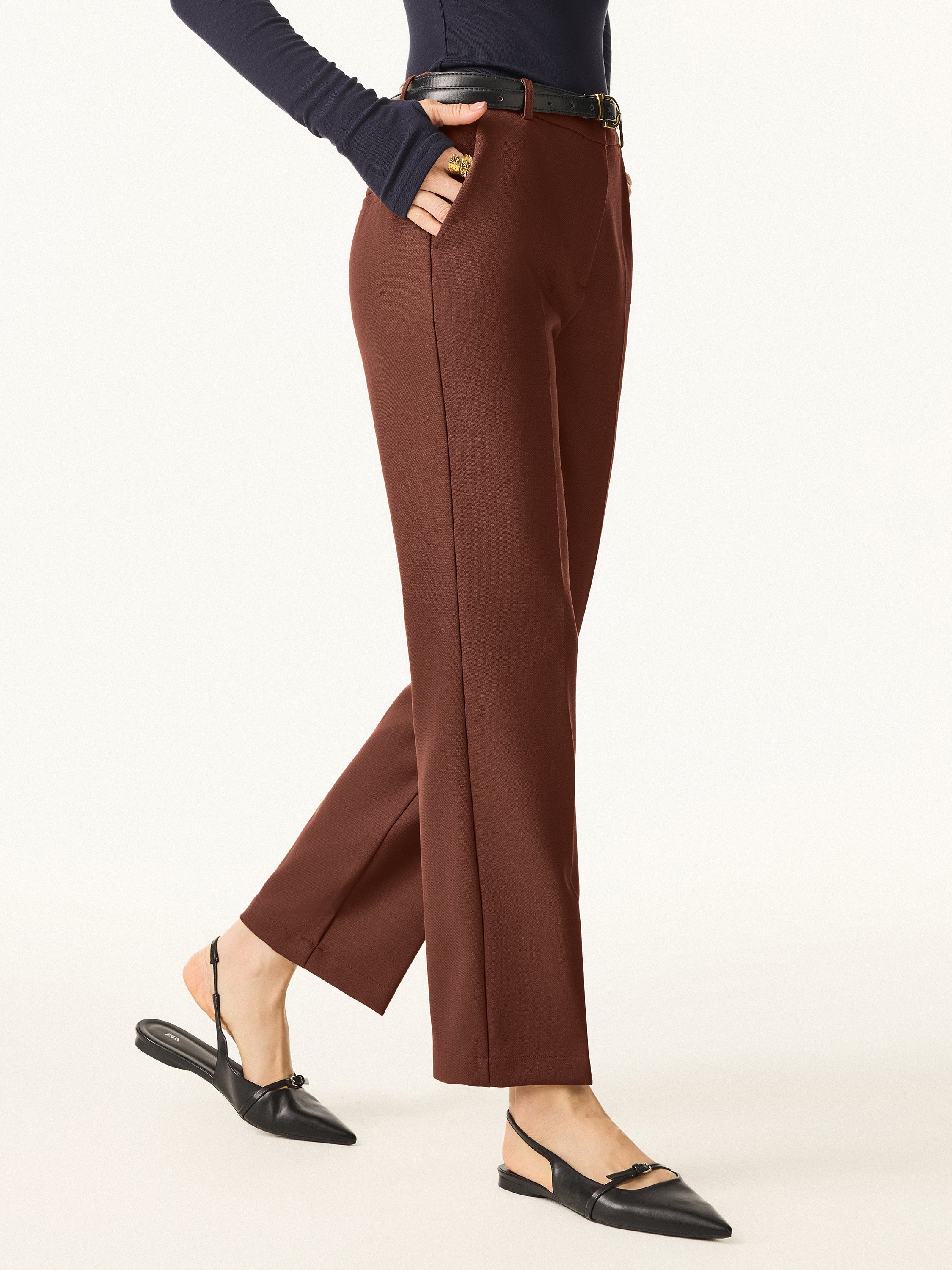 EaseFit Mid Rise Pants