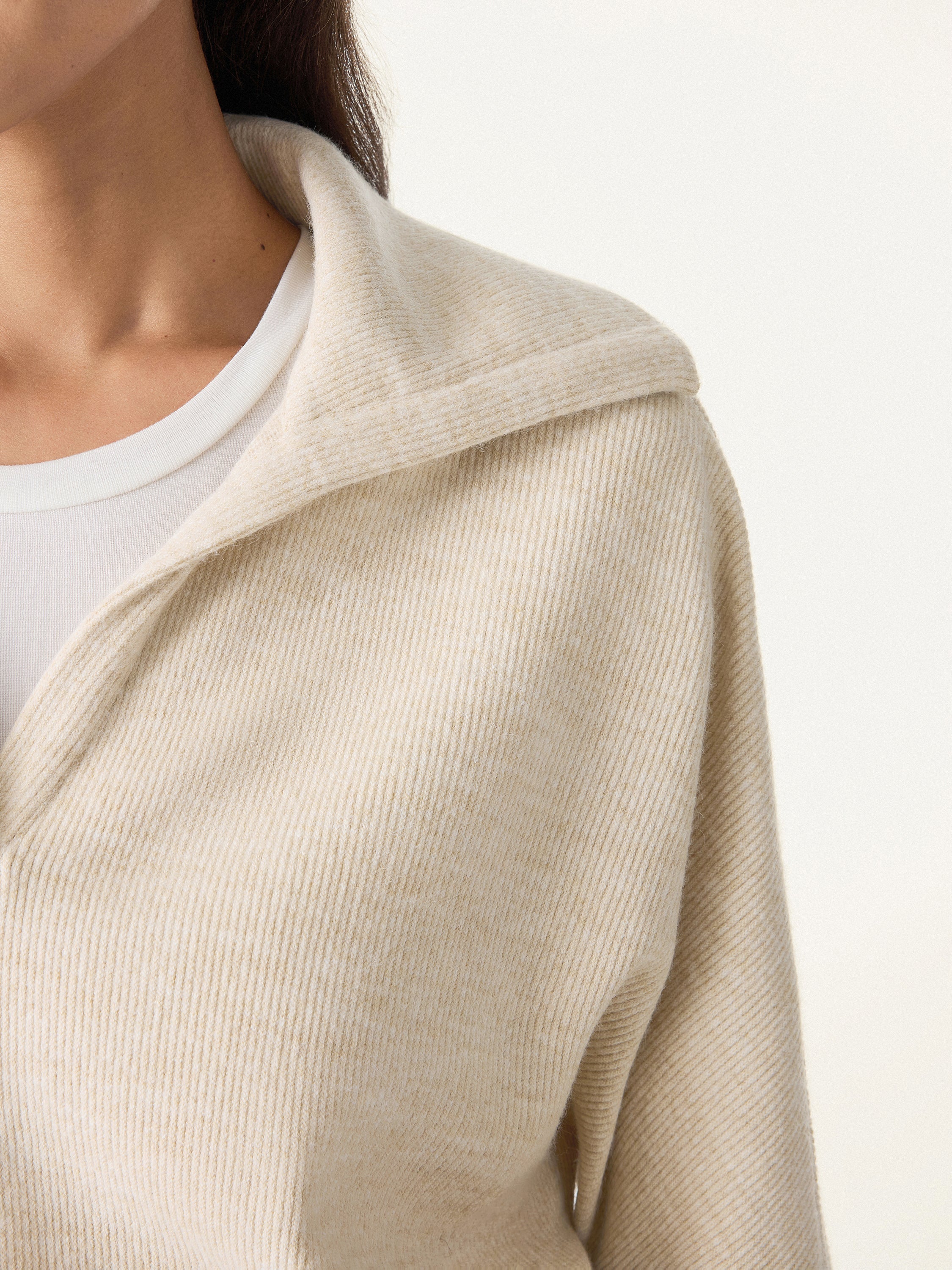 SoftEase Collared V-Neck Pullover