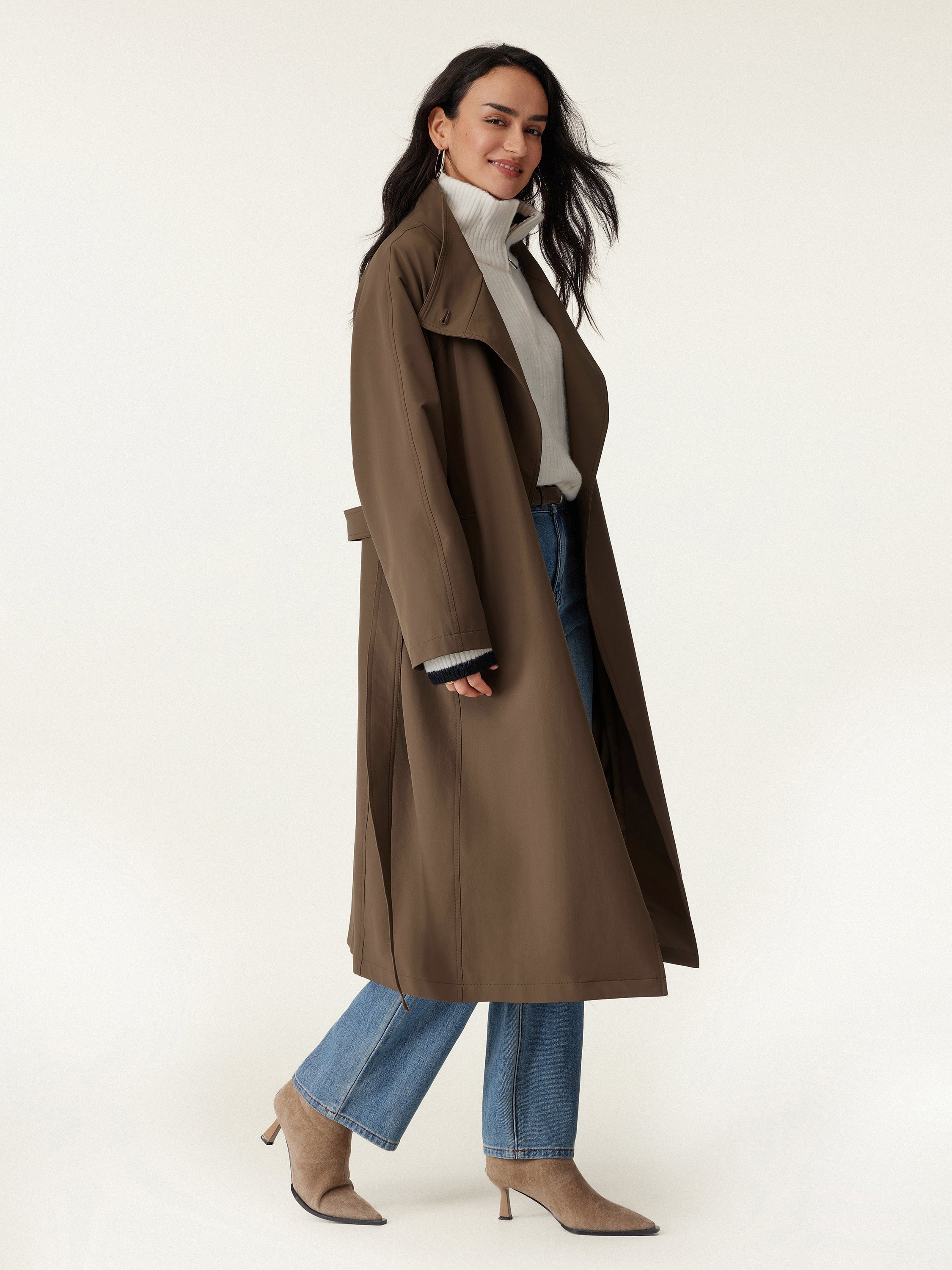 SleekRain Trench Coat