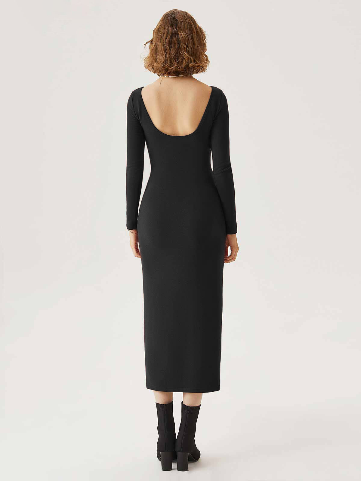 BareBack Midi Dress