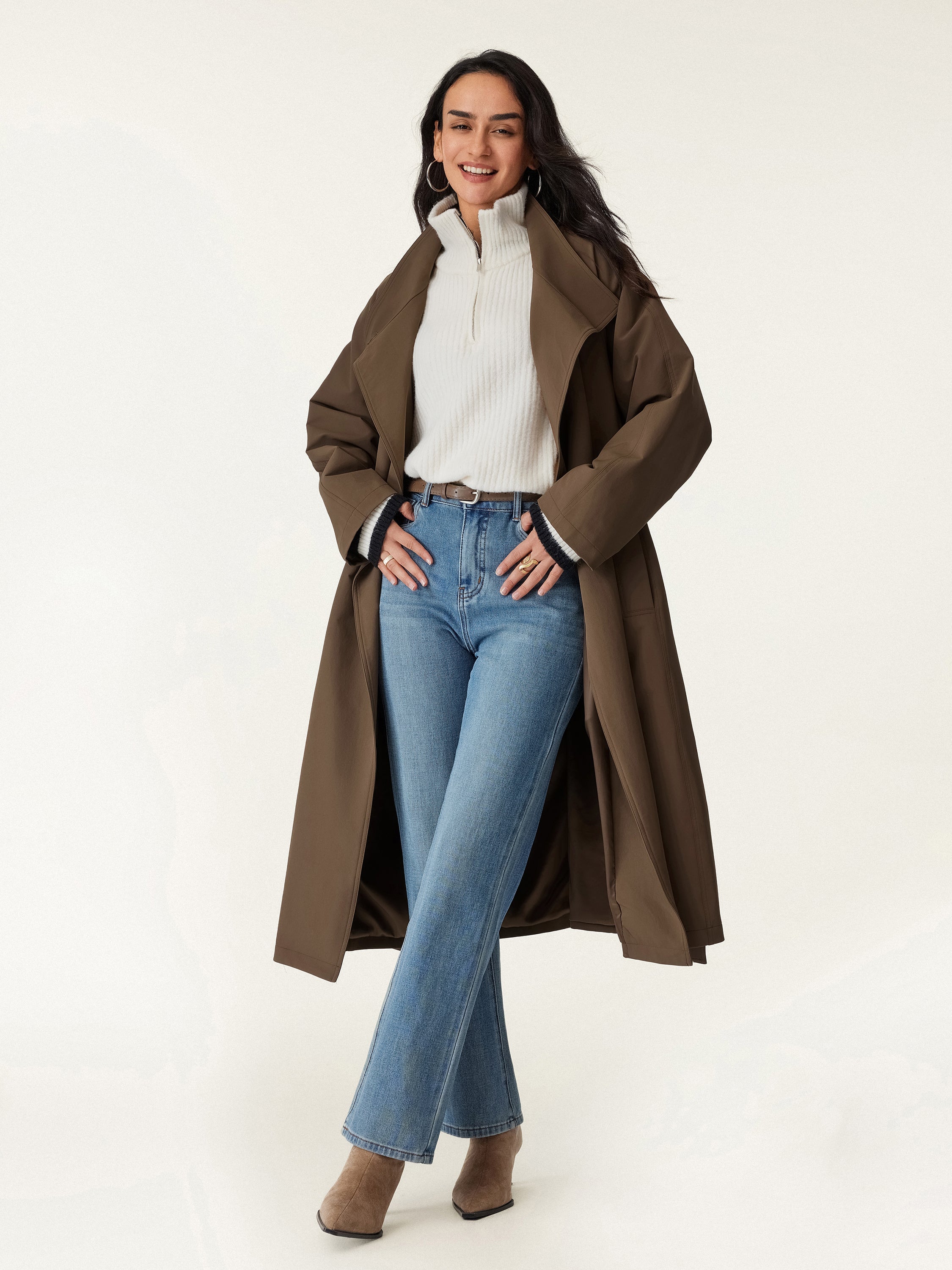 SleekRain Trench Coat