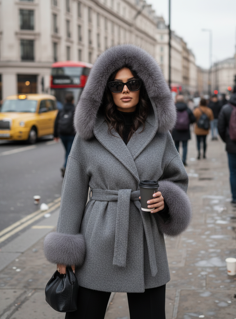 MonoCurve Drape Coat