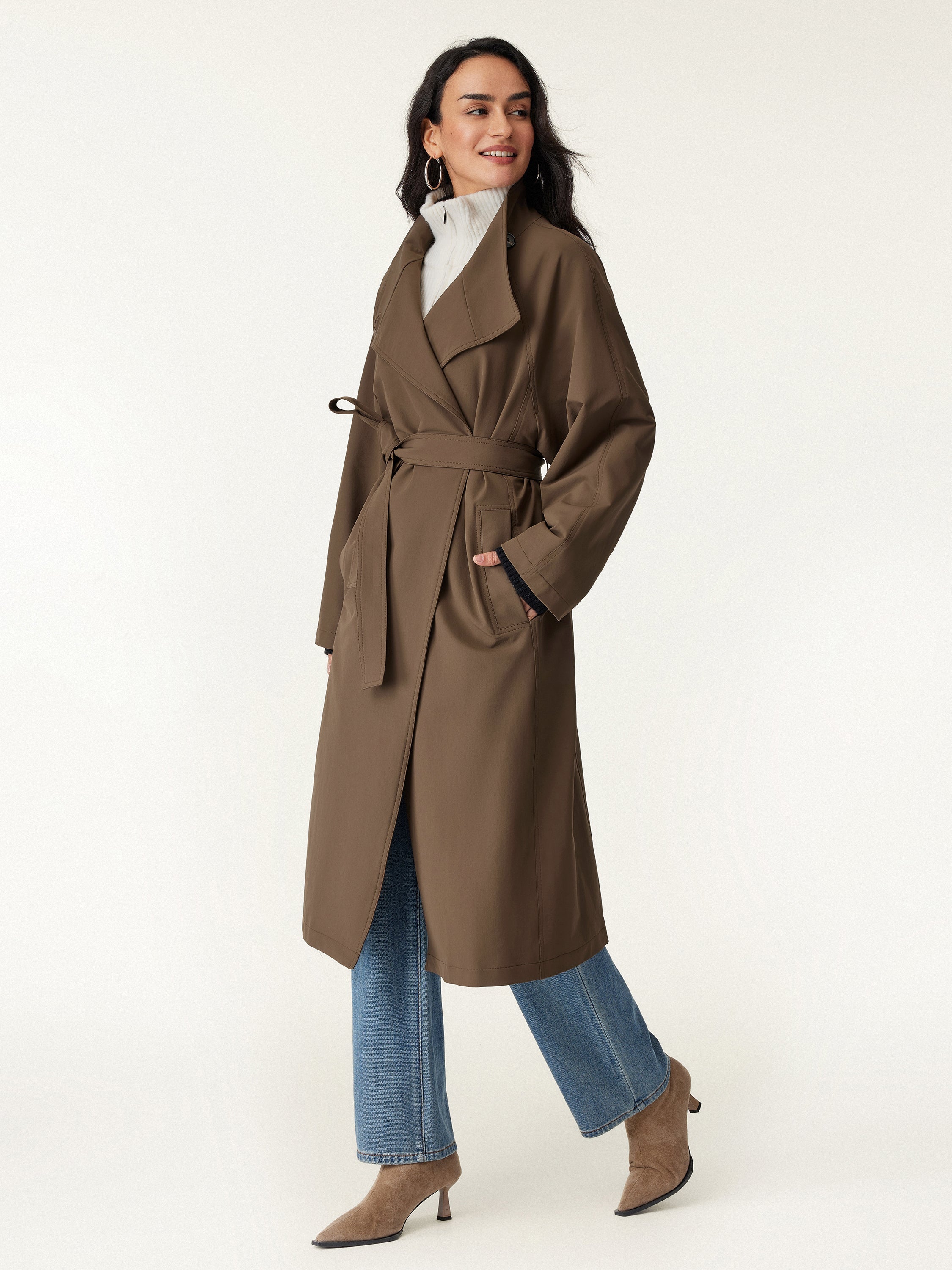 SleekRain Trench Coat